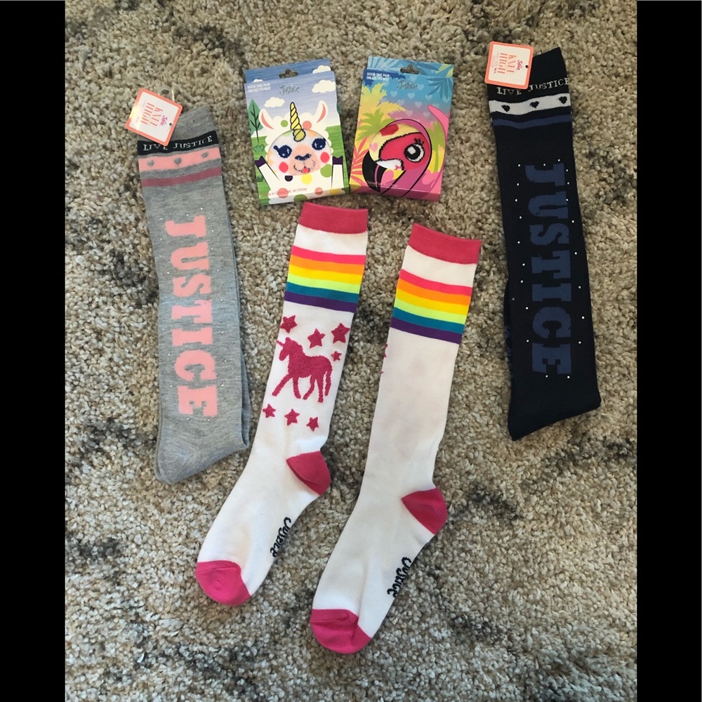 Justice NWT sock bundle